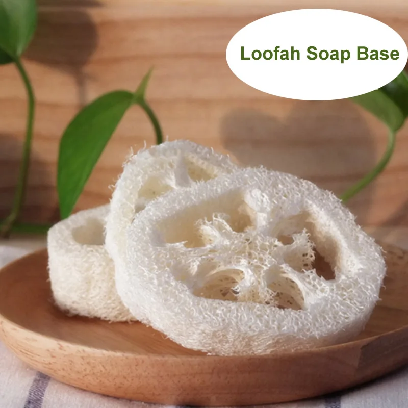 2 см толщиной 6 8 шириной 100 шт./лот натуральная лофта Luffa ломтик Сделай Сам