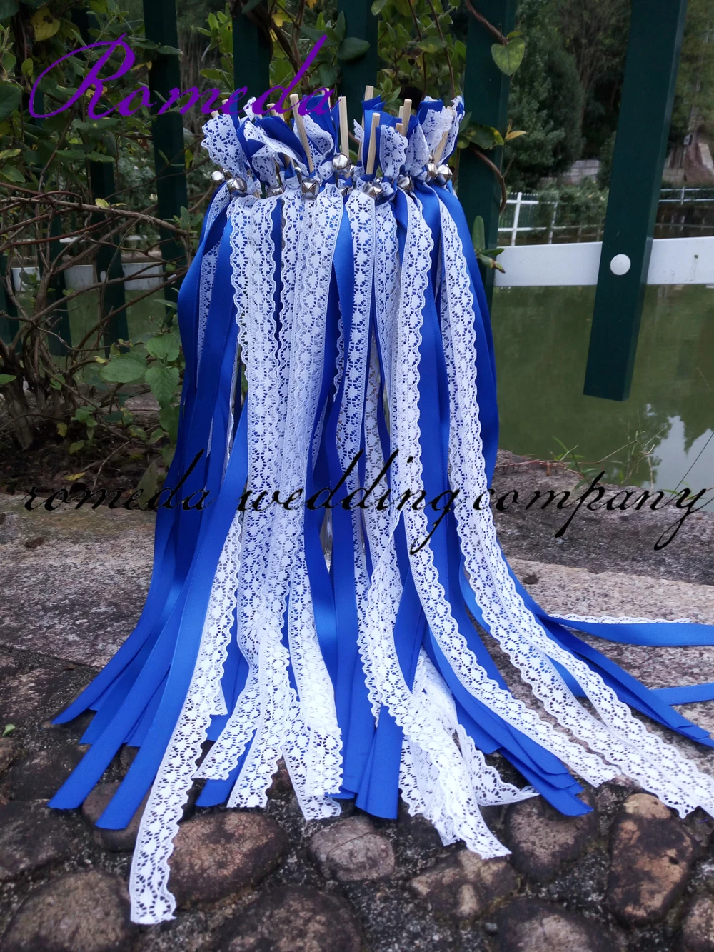 Бесплатная доставка 50 шт. стильных D кружевных темно синих и светло голубых