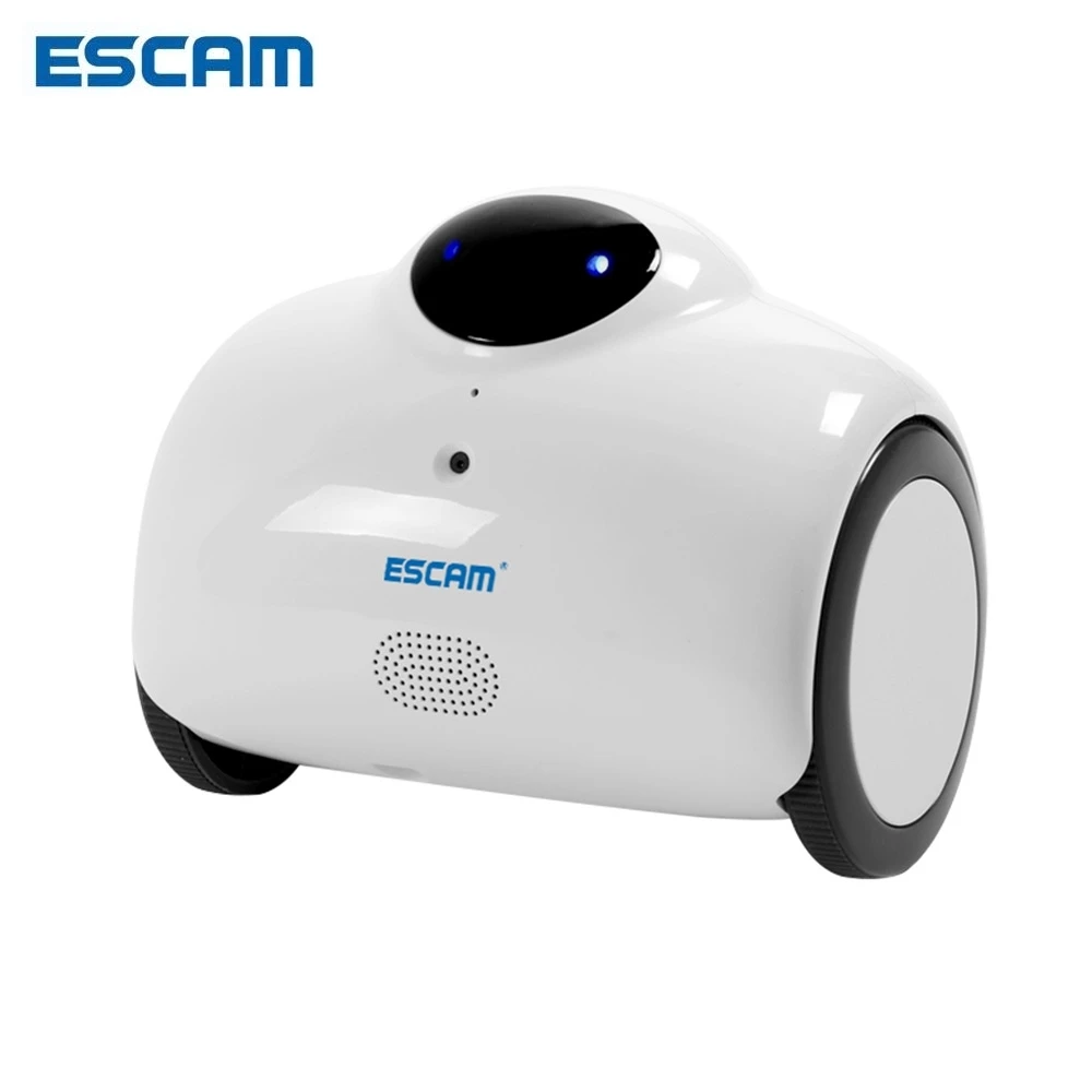 Escam робот QN02 HD 720 P Smart Mini IP Камера Wi-Fi Веб-камера Двусторонняя обсуждение тон