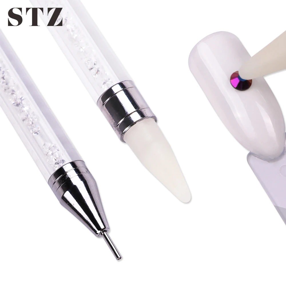 STZ 1x стразы s Pick er восковые карандаши самоклеящаяся точечная ручка для дизайна