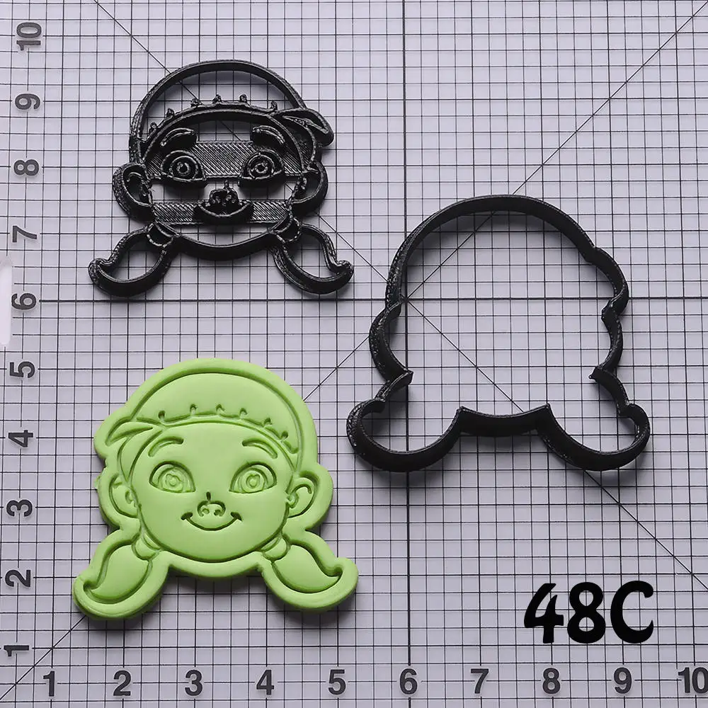 Мультфильм ТВ Джейк и пираты нетландии резак печенья набор на заказ 3D печатные