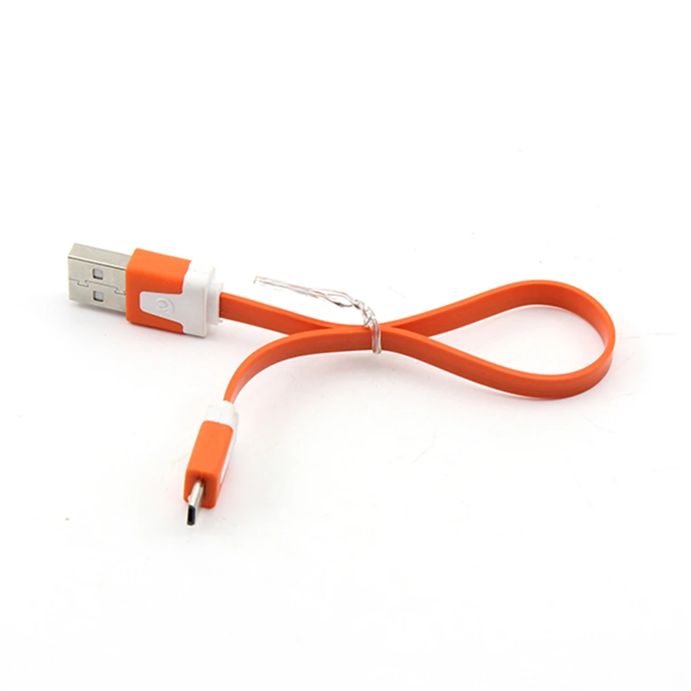 Ультра короткий плоский Быстрый USB Кабель зарядного устройства для Samsung Nokia HTC LG