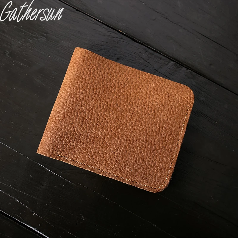 Кошелек мужской из натуральной кожи с 5 отделениями для кредитных карт|brand purse|purse