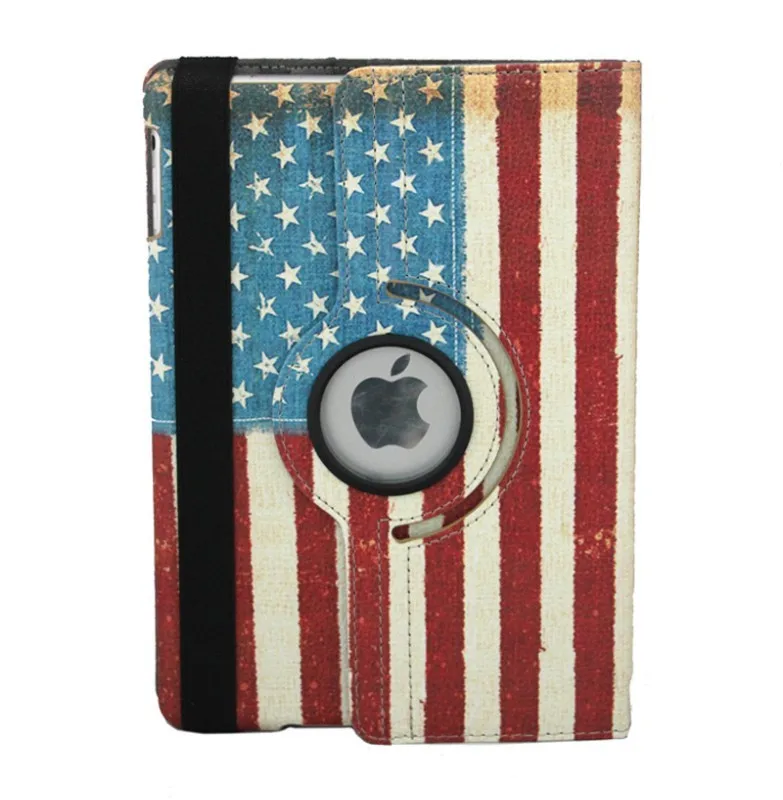 2014 New Fashion Luxury Europe Retro Flag Effeil Tower PU Leather Flip Stand Case Cover for ipad Air For 5 | Компьютеры и офис