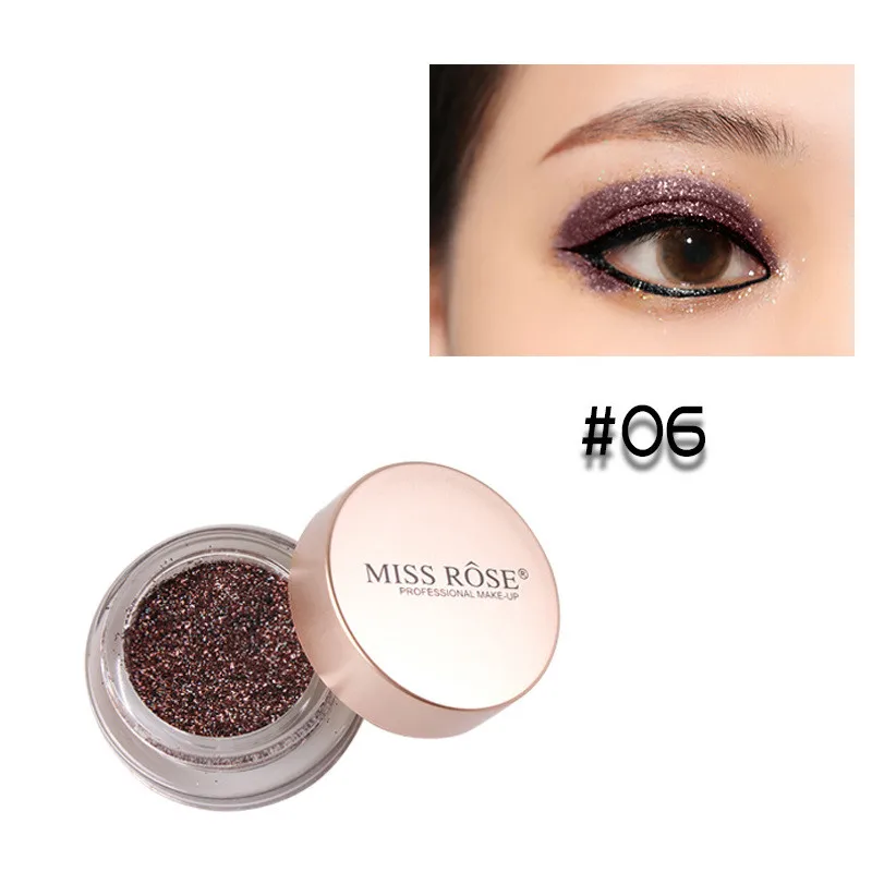 Небесно-голубой Miss Rose 10 цветов Русалка Shimme тени для век свободный порошок с пигментным блеском тени для век макияж тени для век Палитра TSLM2 - Цвет: Небесно-голубой