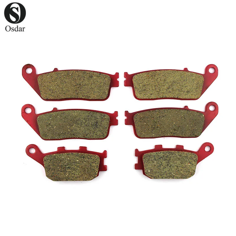 Мото углерода керамические тормозные колодки спереди + сзади для HONDA CB 600 98 06 CBF 04 12