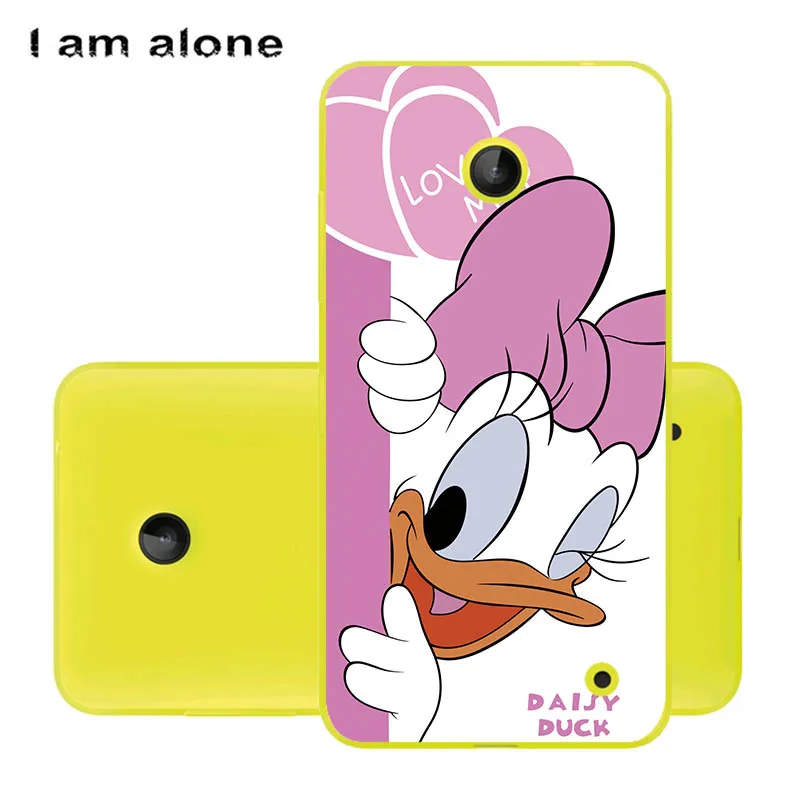 PC HH60 Чехлы для телефонов I am alone для microsoft Nokia Lumia 630 4,5 дюйма, жесткий пластиковый мобильный Модный Цветной чехол для Nokia 630 - Цвет: PC HH60