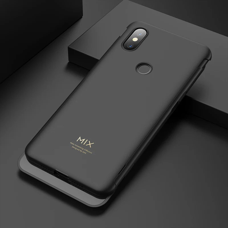 Чехол для Xiaomi Mi Mix 3 Mix3 2 в 1 скользящие противоударные матовые жесткие чехлы из