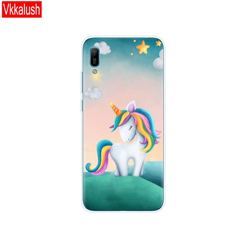 80007 Huawei Y6 чехол huawei Y6 чехол из силикона и ТПУ мягкий чехол для телефона для huawei Y6 MRD-LX1 MRD-LX1F Y 6 Pro Y6 премьер-Чехол - Цвет: 80007