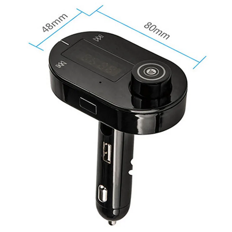 Автомобильный MP3-плеер JaJaBor, беспроводной Bluetooth, автомобильный комплект, fm-передатчик, модулятор A2DP, поддержка TF карты, воспроизведение, USB зарядное устройство