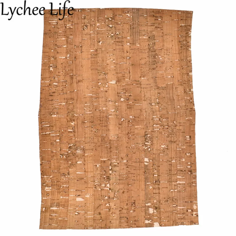 Lychee Life, мягкая пробковая кожаная ткань, искусственная кожа, 29x21 см, набивная кирпичная стена, ткань, сделай сам, современная домашняя одежда, текстиль, Швейные аксессуары