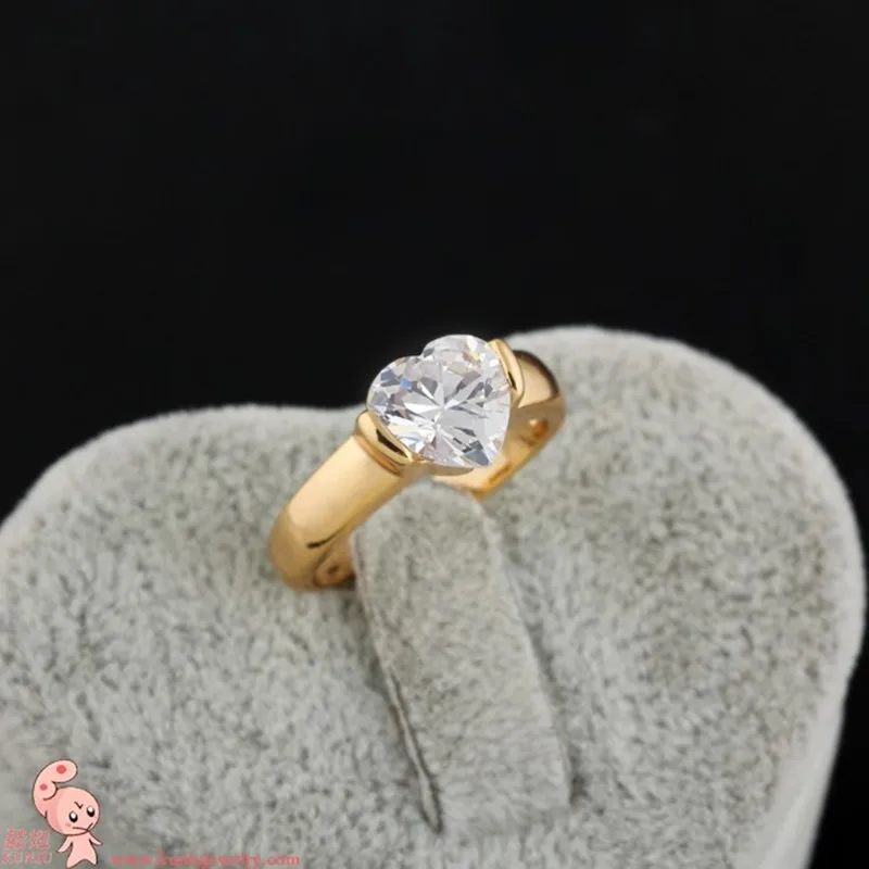 Новое поступление Свадебные ювелирные изделия Роскошные модные кольца с