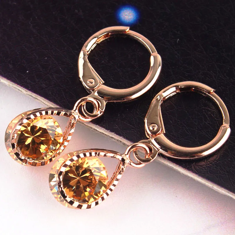 Подвеска для пирсинга женская с фианитами подвеска под розовое золото цвет