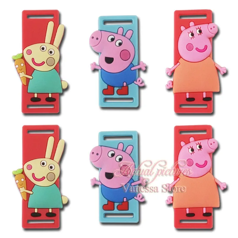 6301C 100 шт., аксессуары для обуви с пряжками, шнурок для обуви hello kitty, Звездные войны, Мстители, украшение для обуви с героями мультфильмов - Цвет: 6301C
