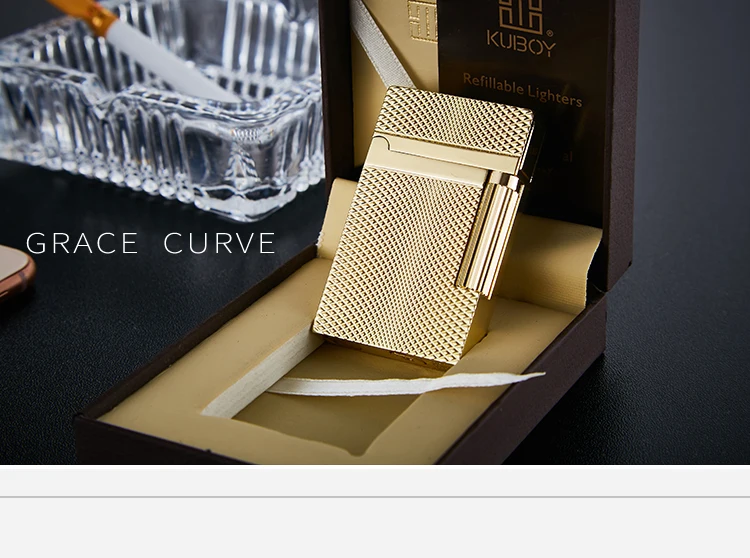 Сигаретная Зажигалка для курения пинг-звук Классическая газовая зажигалка