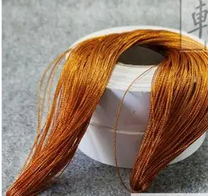 1 мм толщиной DIY 1000 м Золото Серебро карта ремесло подарок шнур тег нить Bauble Рождественский Декор