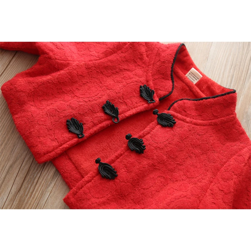 

baby girl dresses party and wedding winter toddler girls vestido kids girl dress party autumn 2019 red pink warm kids clothes