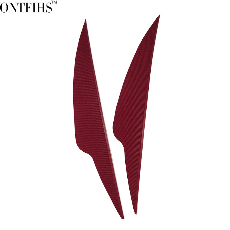 Оптовая продажа ONTFIHS 4 &quotRW клыки Arrrow перо Fletching стрельба из лука для Аксессуары