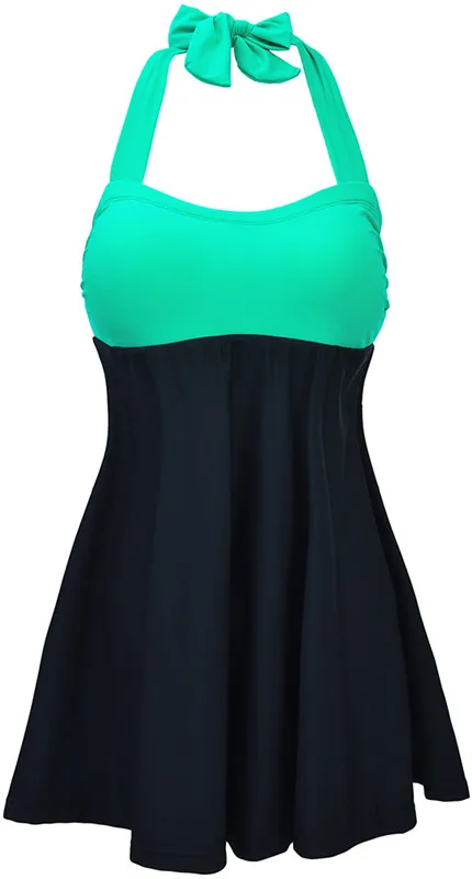 TONY женский цельный однотонный винтажный купальник в стиле пэчворк мягкий чехол