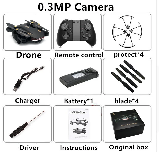 30W 1B Visuo XS809S мини складной селфи RC Дрон Wifi FPV камера 20 минут полета RC Квадрокоптер XS809HW обновленная версия - Цвет: 30W 1B