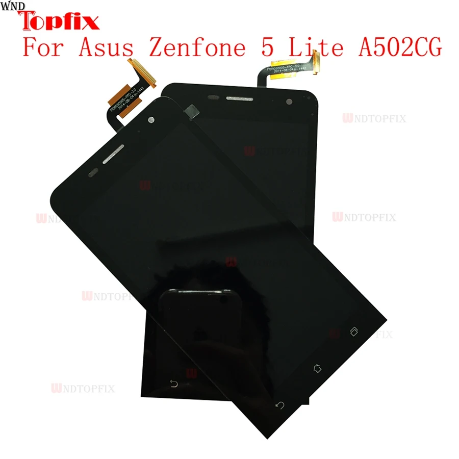 100% протестирован для Asus Zenfone 5 Lite A502CG ЖК сенсорный экран дигитайзер в сборе