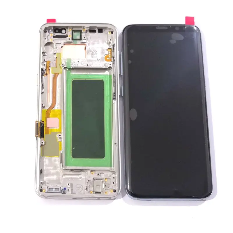 Highbirdfly для samsung Galaxy S8 G950F G950/s8 plus G955F ЖК-экран+ Дисплей+ Сенсорная стеклянная рамка в сборе Замена Amoled