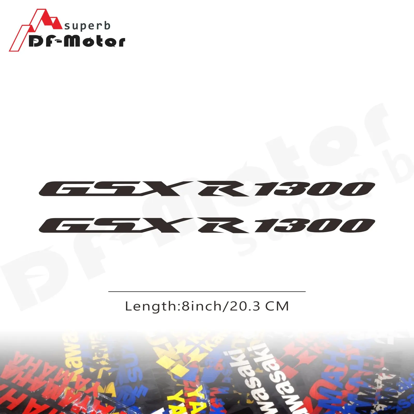 8 дюймов Светоотражающая наклейка для мотоцикла автомобиля колеса шлем с