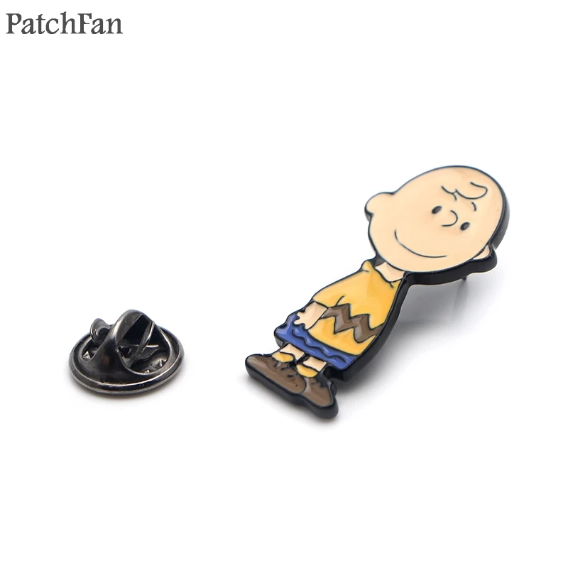 Patchfan собаки мультфильм цинкового сплава шпильки значки para рубашка сумка Одежда Кепка рюкзак броши для обуви Значки украшения A1834