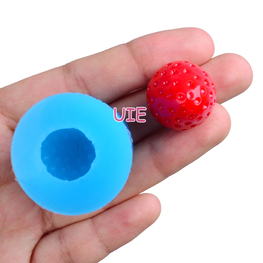 SYL074U 25 4 мм 3D клубника Гибкие Силиконовые Формочки Для фрукты форма для выпечки