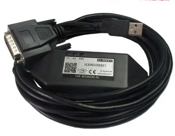 Высококачественный Кабель для программирования GE Fanuc SNP 90 Series PLC IC690ACC901 USB|cable for|cable