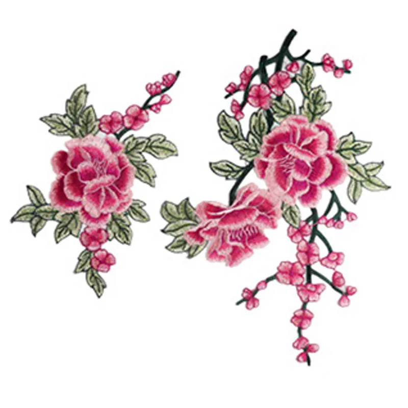 Высокое качество с аппликацией в виде цветка 1 шт. одежда аксессуары патчи