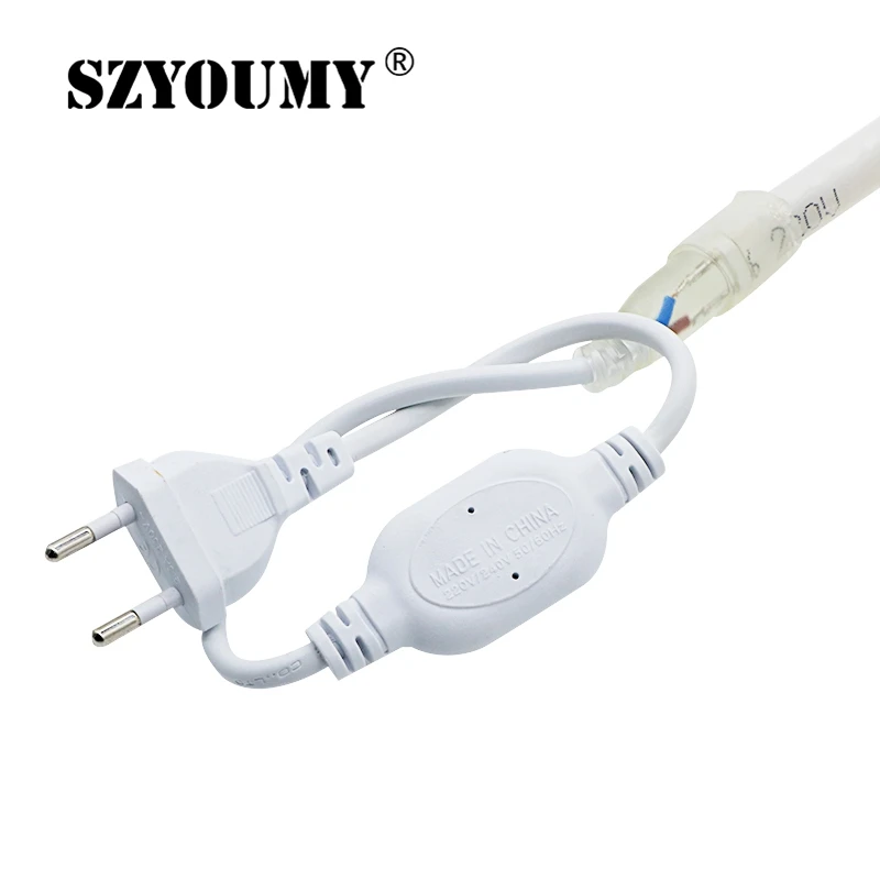SZYOUMY Mini 14 мм Диаметр Круглый неоновый гибкий 120 светодиодов/м 360 градусов
