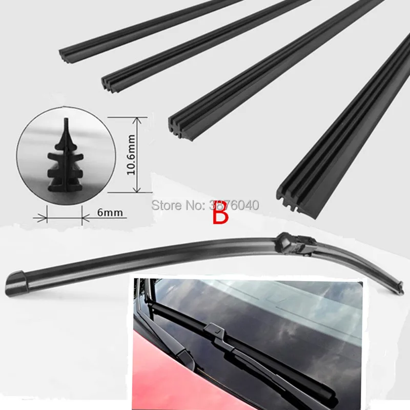 Бесплатная доставка стеклоочистители для лобового стекла автомобиля лезвие