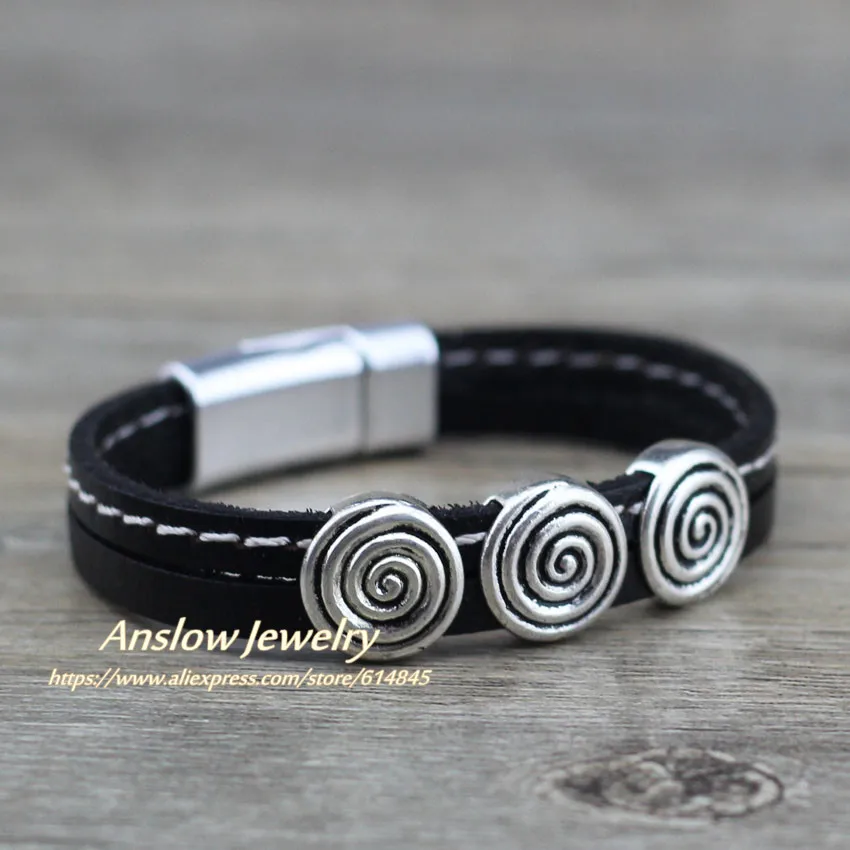 Anslow брендовые модные ювелирные изделия Ретро Винтаж лучший друг женщины мужчины