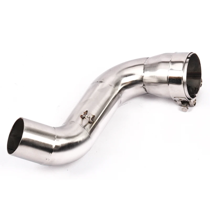 Европейская версия для 2008- Honda CBR1000RR выхлопная труба мотоцикла Mid Link Pipe slip on 51 мм хвост Escape No DB убийца модифицированный