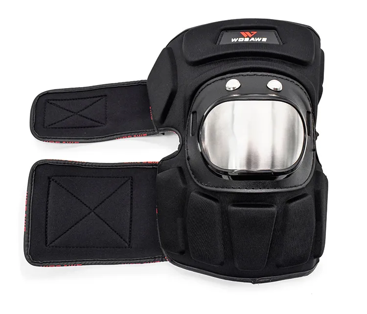 WOSAWE защитная пластина из нержавеющей стали защита колена для мотоцикла лыжный