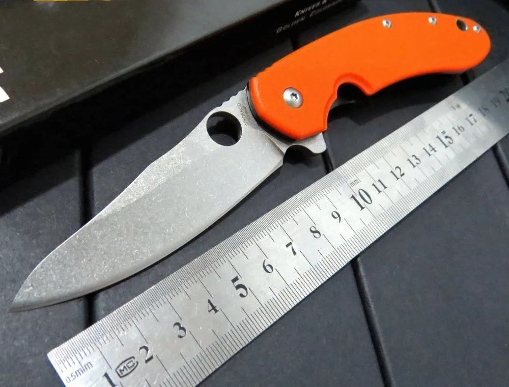 C156 Складной Нож CTS-204P Стеклоочистителя G10 + Titanium Сталь Ручка Отдых На Природе