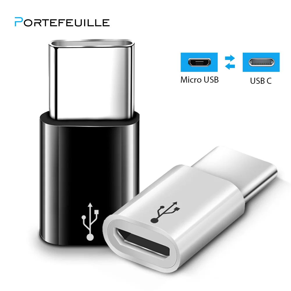 Micro USB к C гнезду для Xiaomi Mi 8 10 Redmi Note 7 Huawei P20 Pro P30 Lite Samsung S8 S9 Plus 9 Type