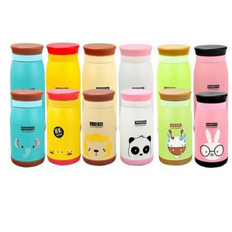 500 мл мультфильм животное большой живот из нержавеющей стали вакуумная
