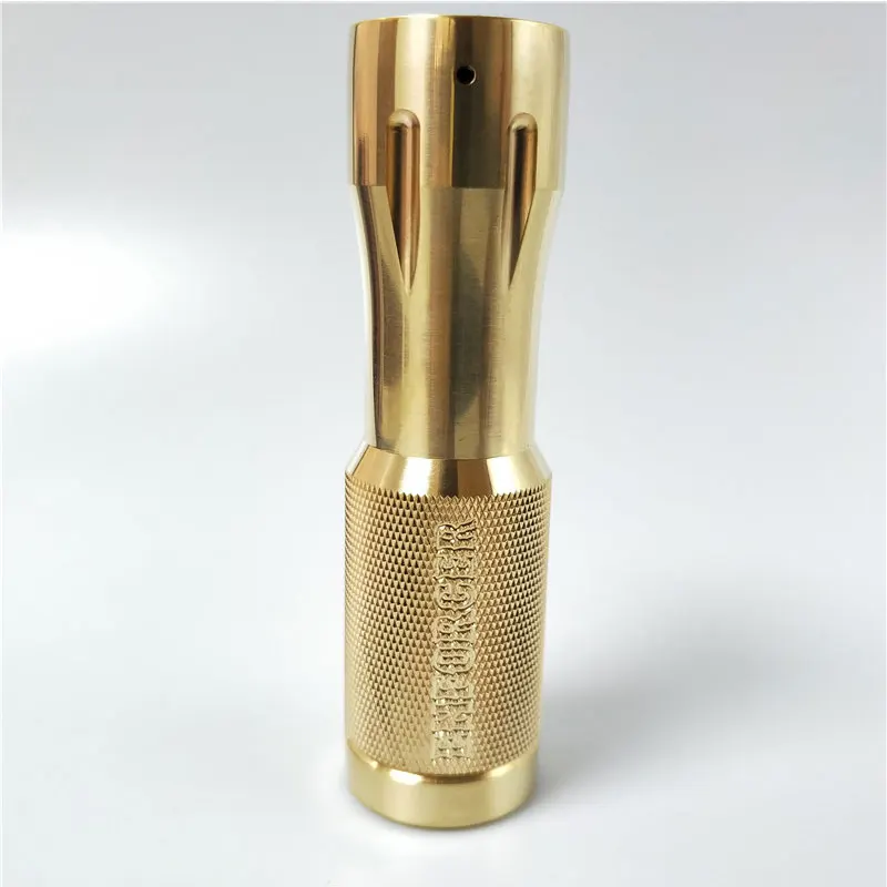 Мод Enforcer Mech Mod латунь материал одна батарея 18650/20700/21700 510 thread механический мод