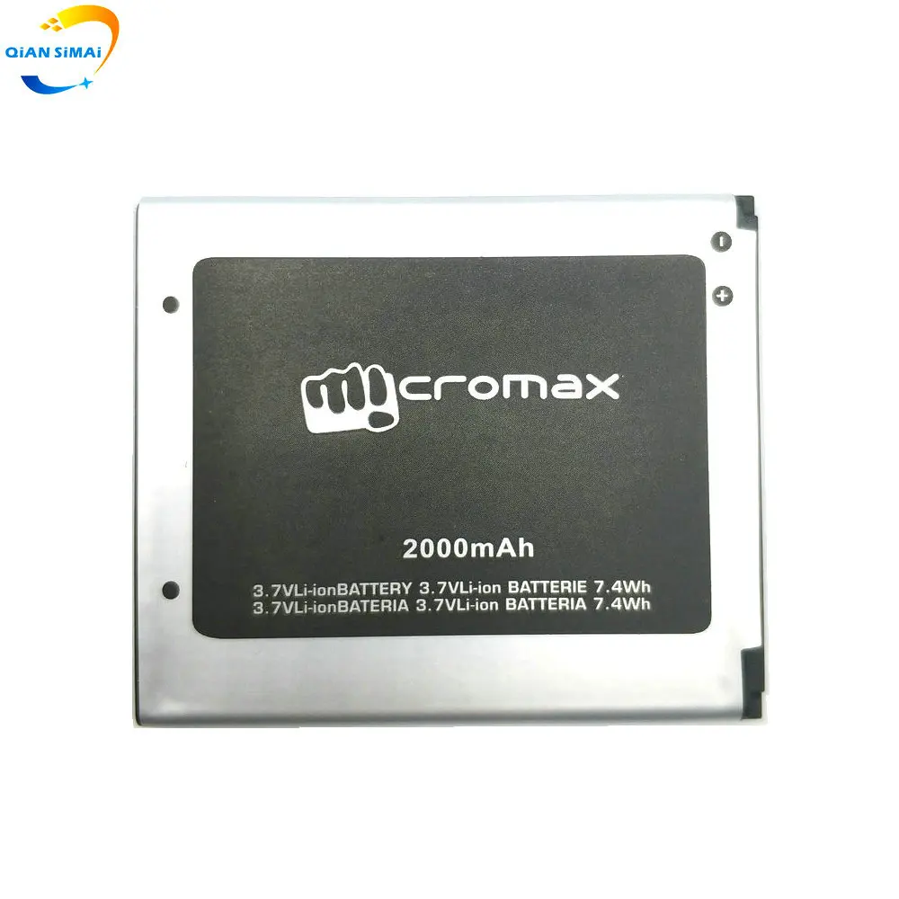 Новый высококачественный аккумулятор для телефона Micromax A92 A106 A114 A115 A116 A117 A210 S9101 Q340