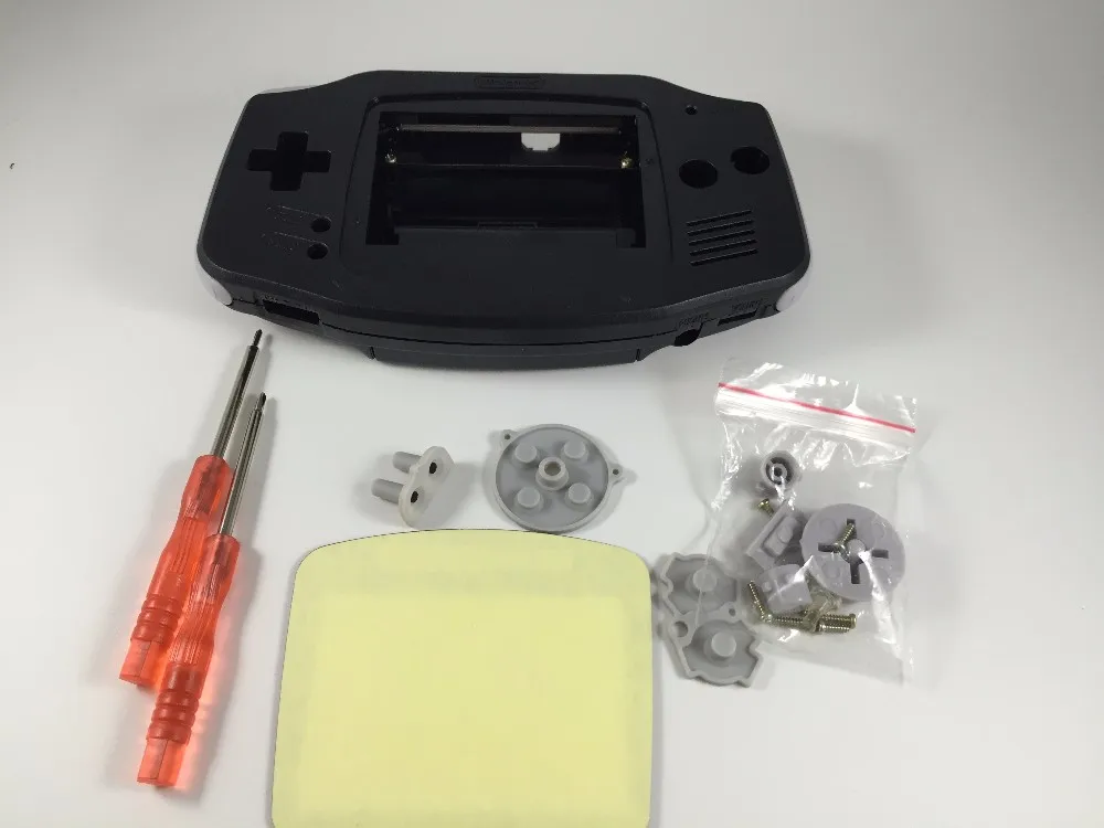 Полный комплект Классический корпус Оболочка Чехол запасные части для Nintendo GBA корпус чехол для Gameboy Advance W/отвертка кнопки