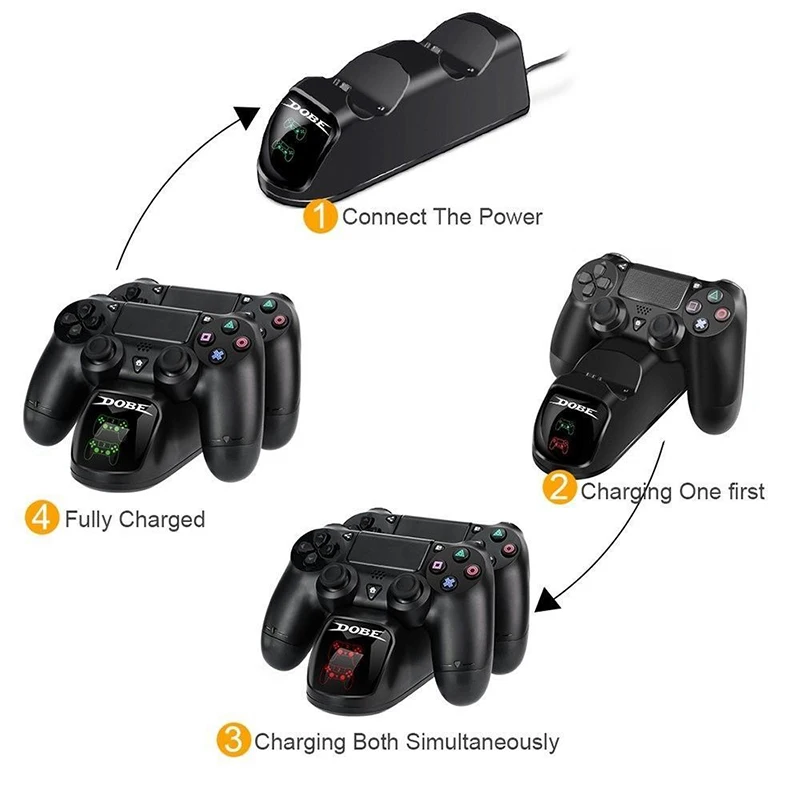 Контроллер с двумя USB зарядными устройствами док-станция настольное зарядное