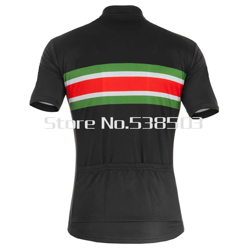 

Men's Short Sleeve Pro Cycling Jersey Bicycle Jerseys Maillot Ciclismo Outdoor Bike Cycling Clothing Full Zipper Black #XT-091
