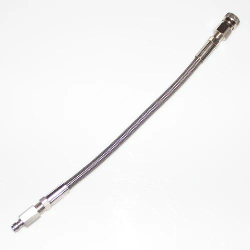 10 inch PCP страйкбол airgun Пейнтбол 1" дюймов нержавеющая плетеный шланг расширение женский и мужской конец - Цвет: 10 inch