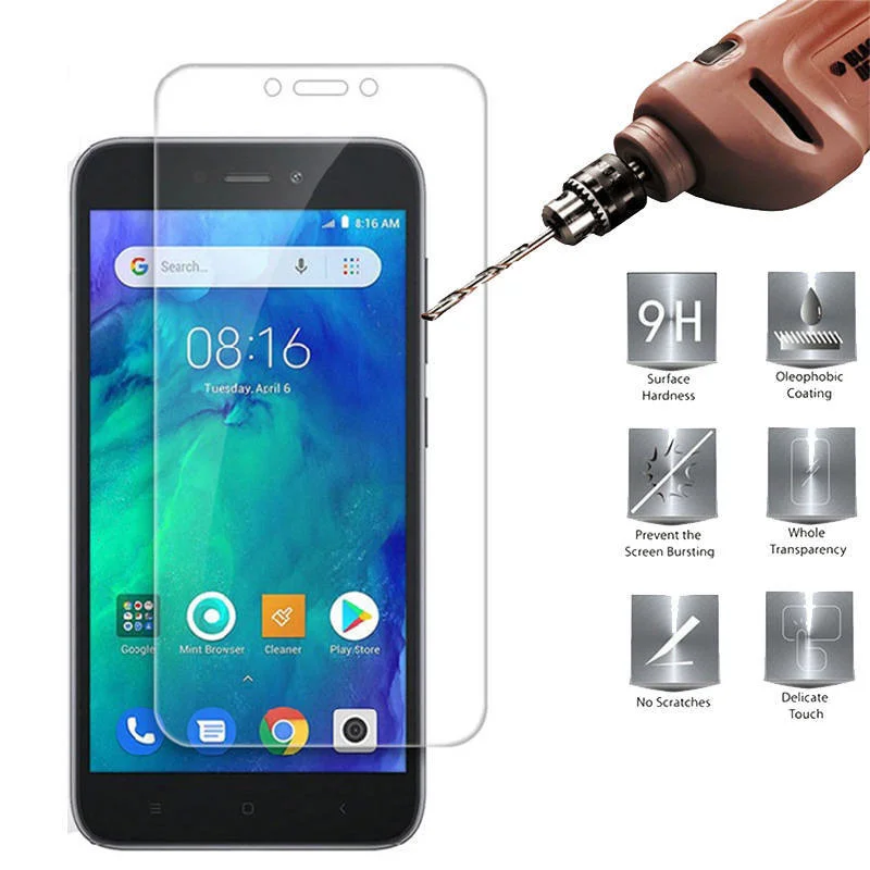 2 шт. Защитное стекло для экрана Xiaomi Redmi GO ультратонкое закаленное твердостью 9H
