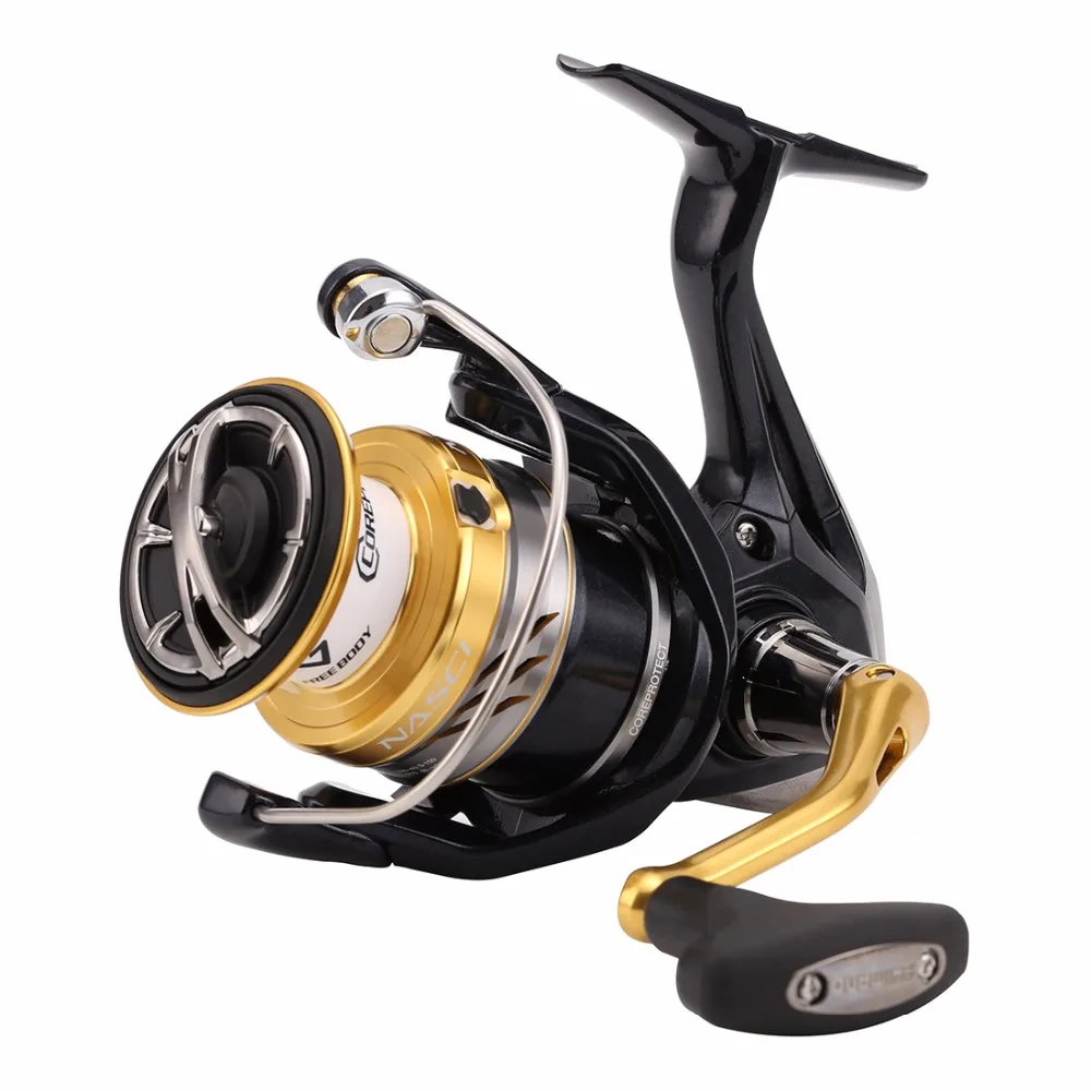 

Спиннинговая катушка SHIMANO NASCI 1000, 2500, C3000, C3000HG, 4000XG, 4000, C5000XG, глубокая катушка, HAGANE Gear, снасти для соленой воды