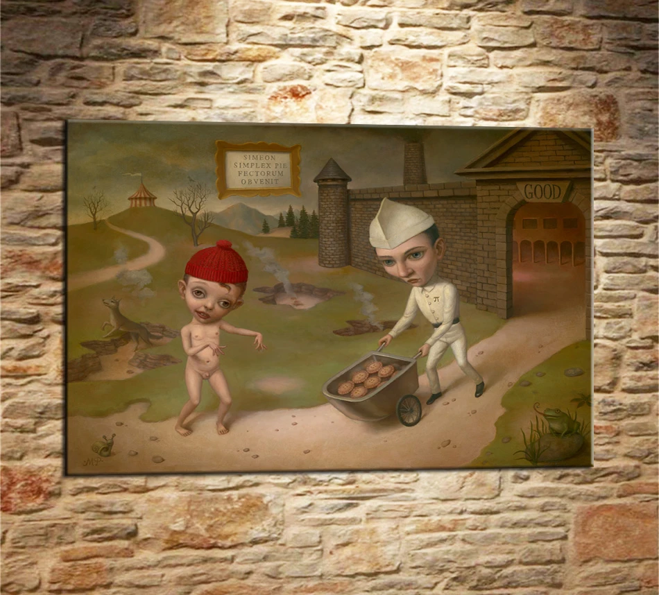 Марк Райден простой Simon 1 Панель Абстрактная живопись украшение на стену маслом