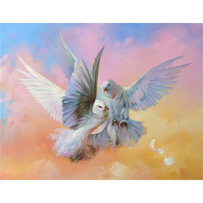 Мир голубь Новый Diy алмазная живопись ремесла Алмазная мозаика домашняя