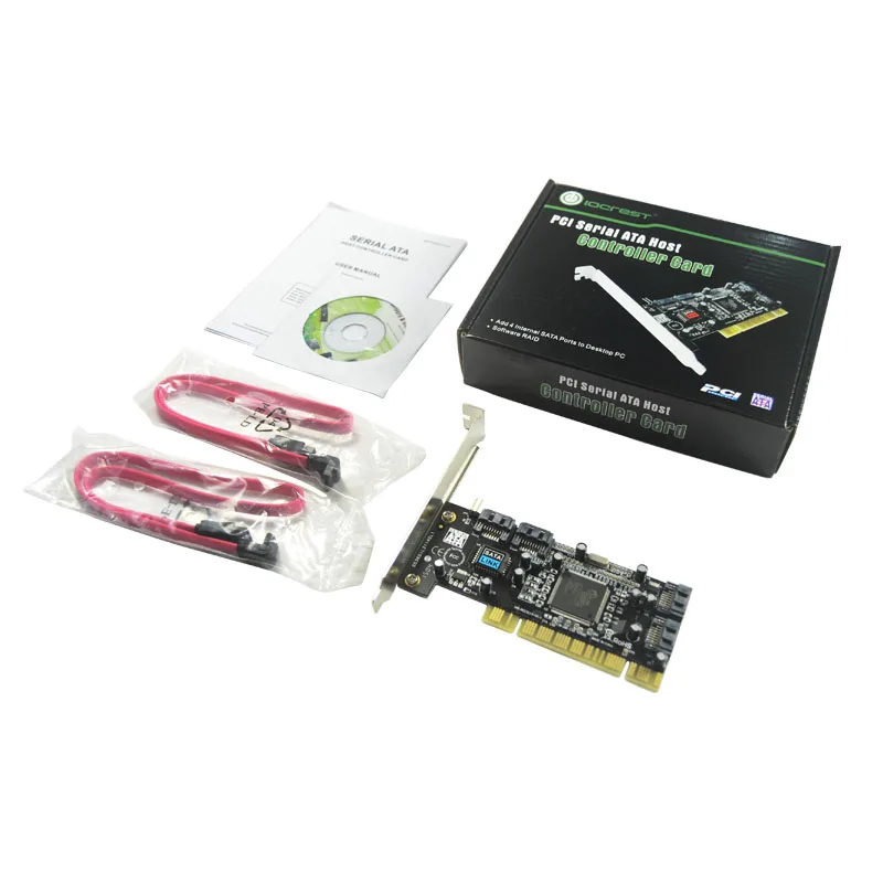 PCI до 4 порт sata карты расширения Silicom изображение 3114 Чипсет Поддержка 3 ТБ HDD с